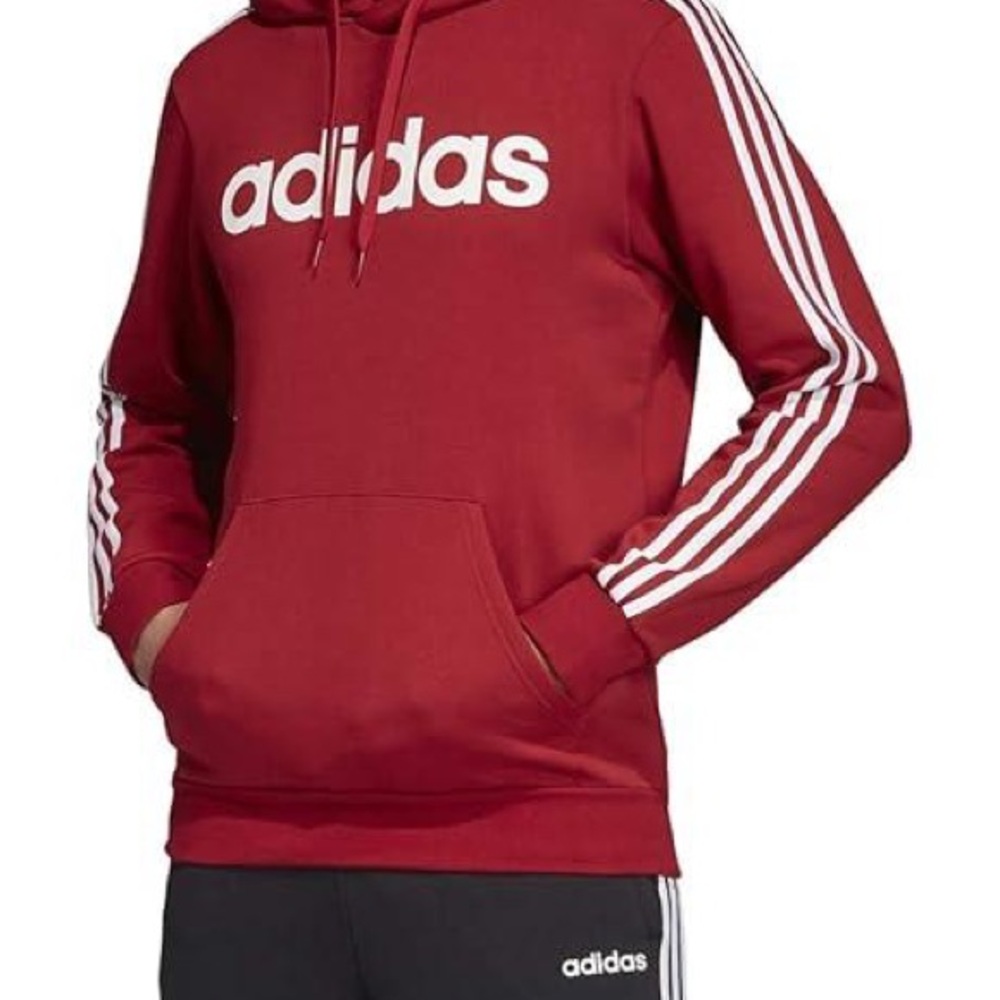 Adidas Men's Red Hoodie/SIZE L